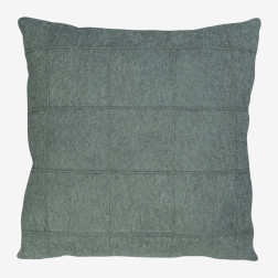 Almofada Grid Boucle Grafite 